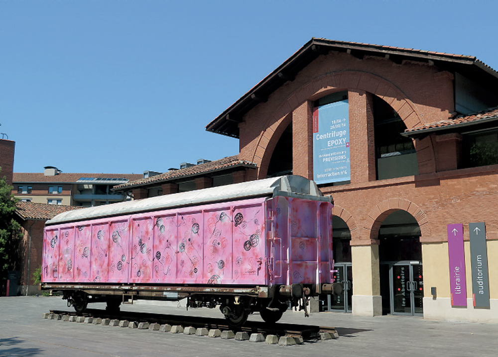 Toulouse : un wagon pour un grapheur 2 Toulouse : un wagon pour un grapheur