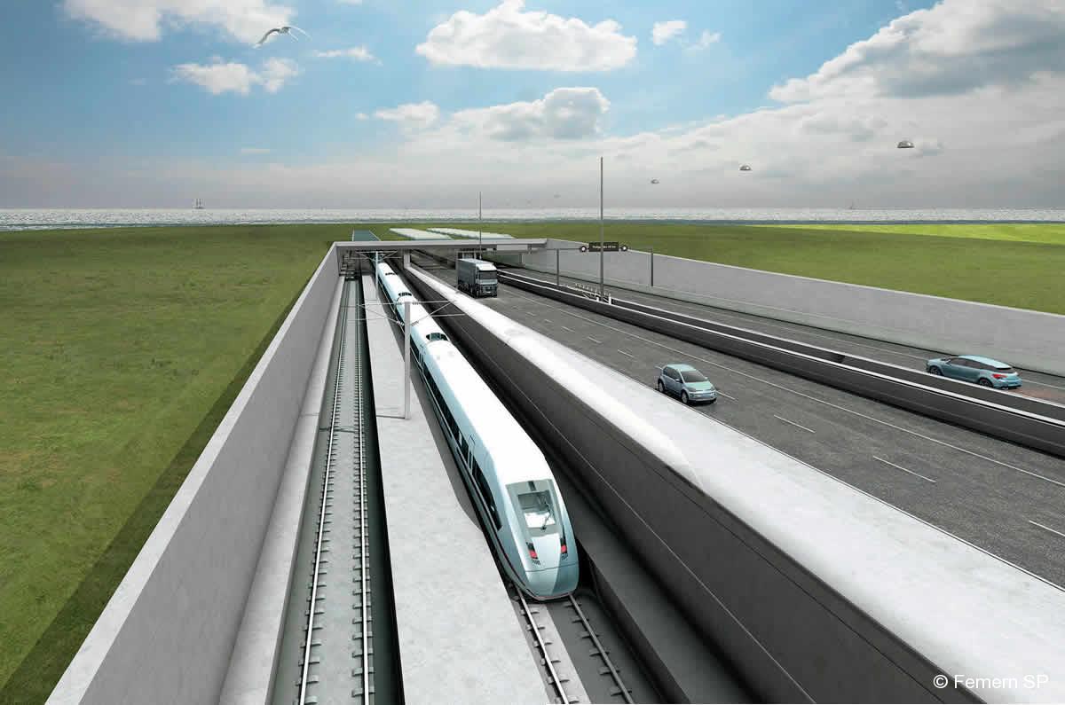 Danemark-Allemagne. Le plus long tunnel immergé ferroviaire et routier du monde pour relier l’Europe du Nord 8 © Femern SP