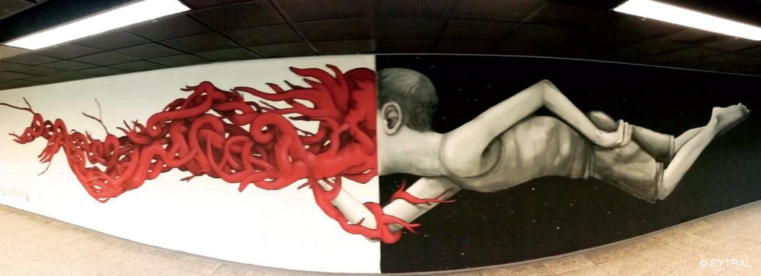 Lyon L’internationale du graffiti à l’honneur sur le réseau TCL 20 © SYTRAL