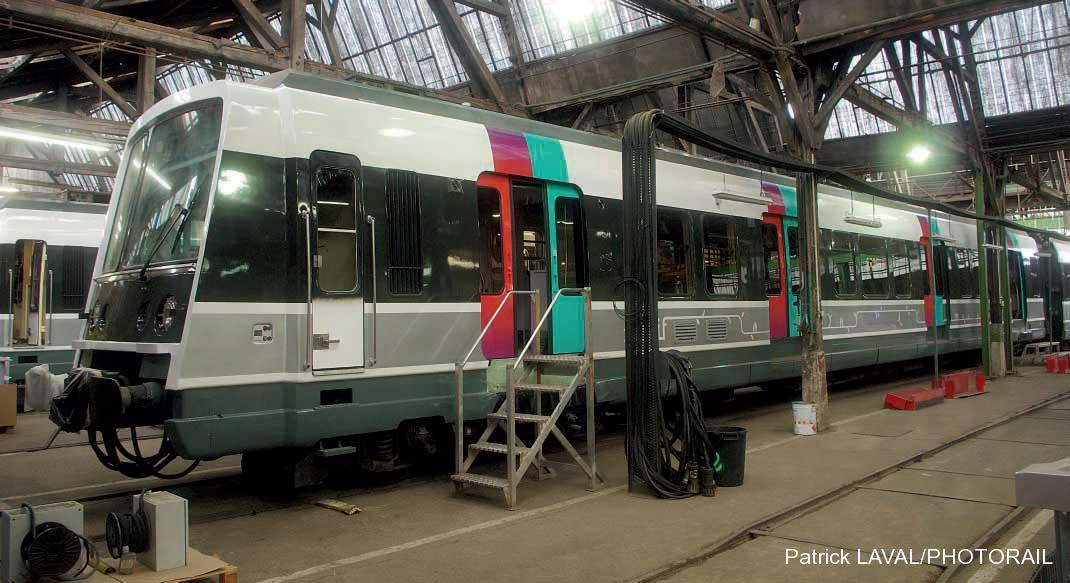 Matériels. ACC et Alstom se partagent la rénovation de rames de la RATP 6 Patrick LAVAL/PHOTORAIL