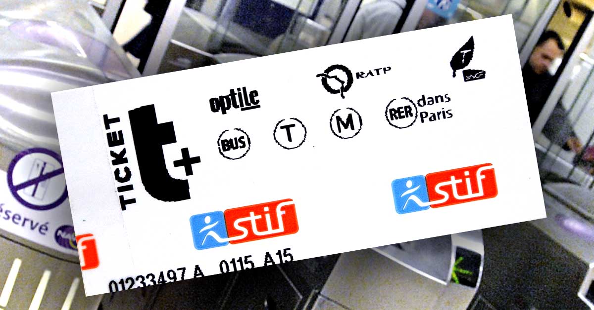 Ile-de-France. La fin du ticket de métro ? 4 Ticket de métro