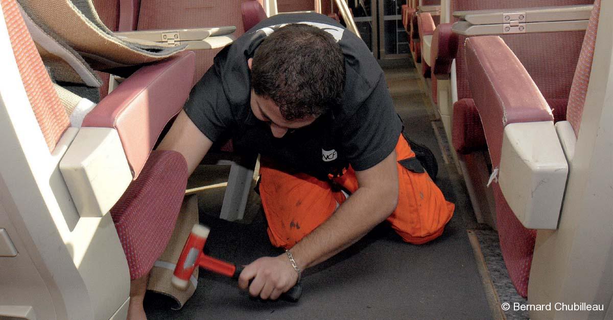 Périgueux expérimente la maintenance des trains en gare 1 © Bernard Chubilleau