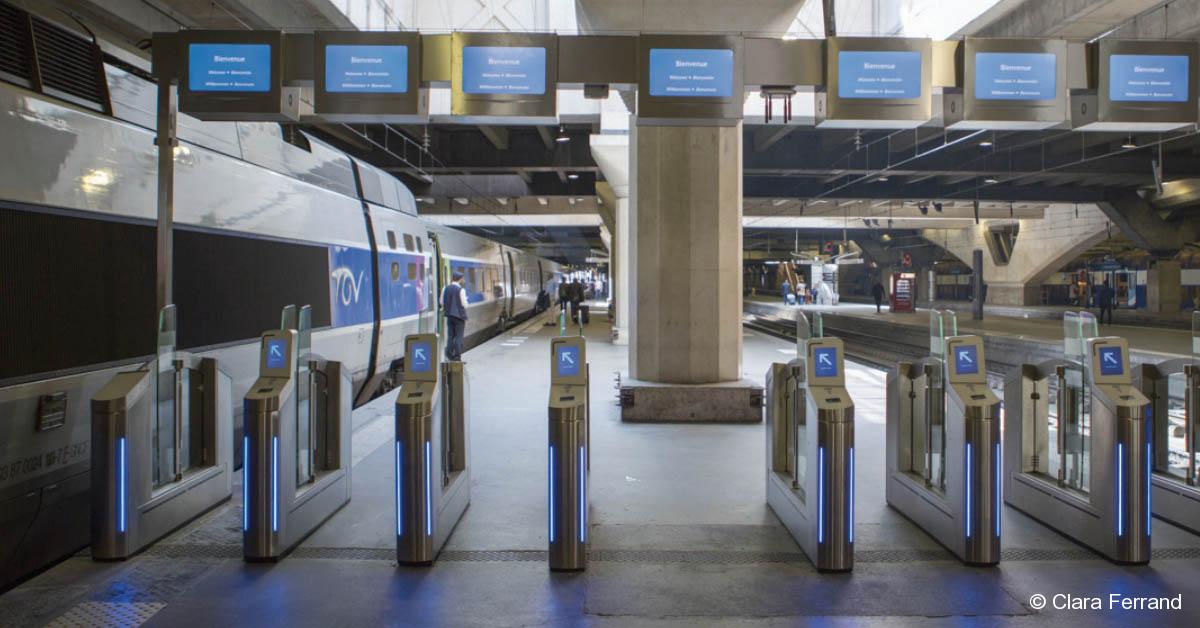 TGV. La SNCF installe des portes d’embarquement 1 © Clara Ferrand