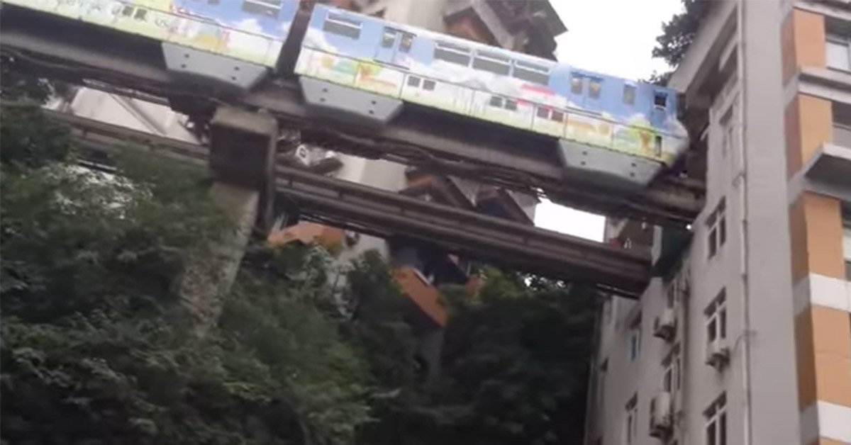 Chine. Appartement avec vue… sur le métro 1 Chine. Appartement avec vue… sur le métro