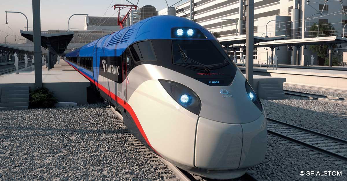 Le rail, grand perdant du projet de budget de Trump 2 © SP ALSTOM