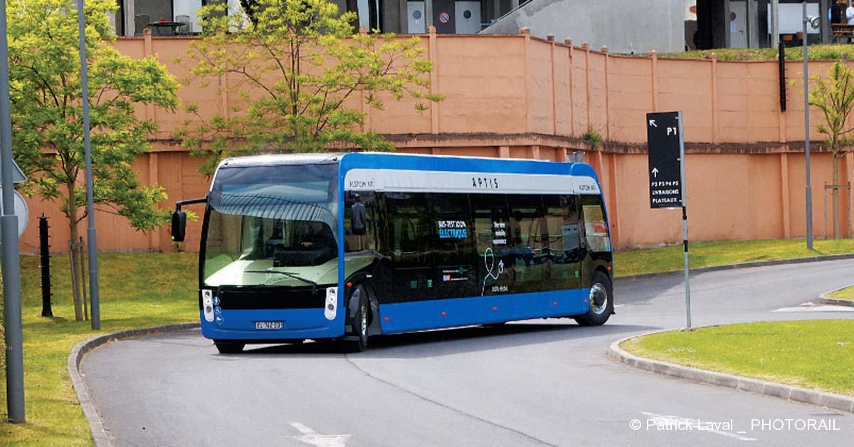 Aptis, bus électrique ou segment de tram? 1 © Patrick Laval _ PHOTORAIL
