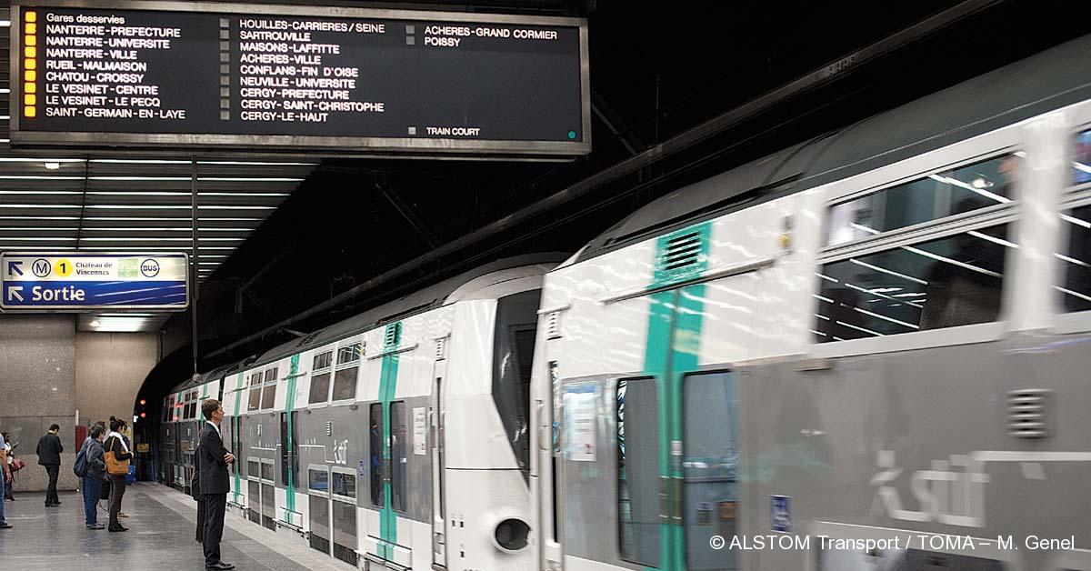 ÎdF. RER : pilotage automatique pour la ligne A 2 © ALSTOM Transport / TOMA – M. Genel