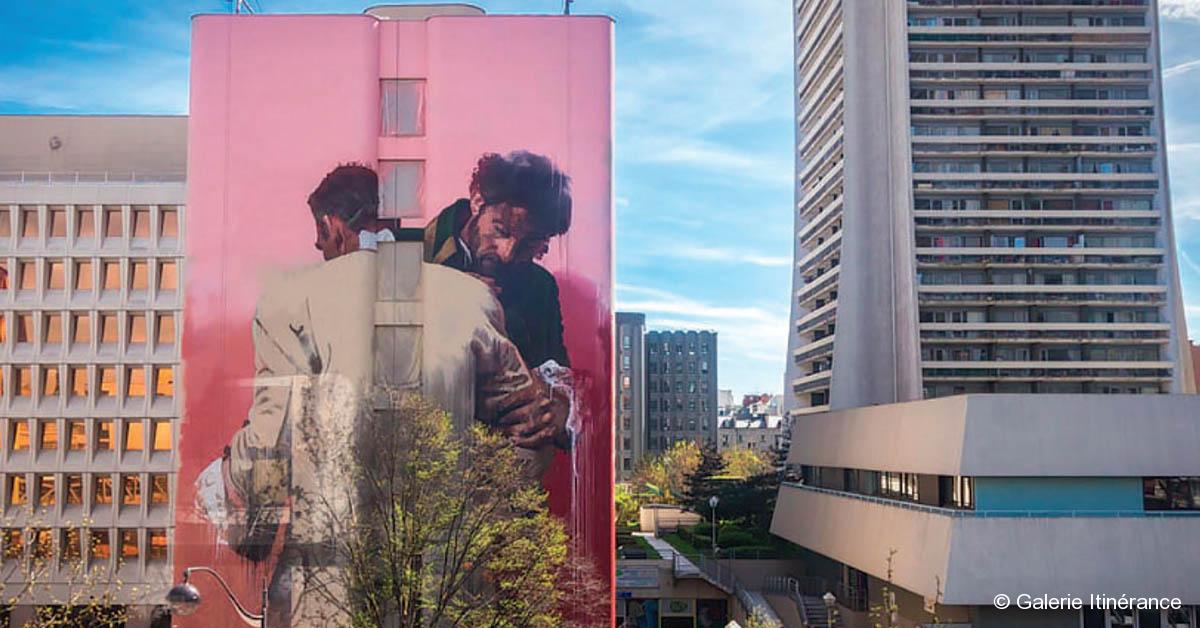 Paris. La ligne 6 devient une galerie à ciel ouvert 1 © Galerie Itinérance