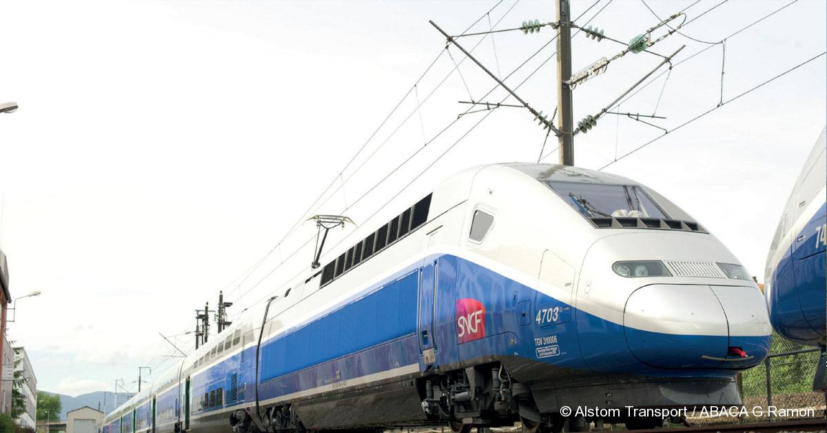 4 séries de TGV pour les 2 nouvelles LGV. (3/4) 1 © Alstom Transport / ABACA G.Ramon