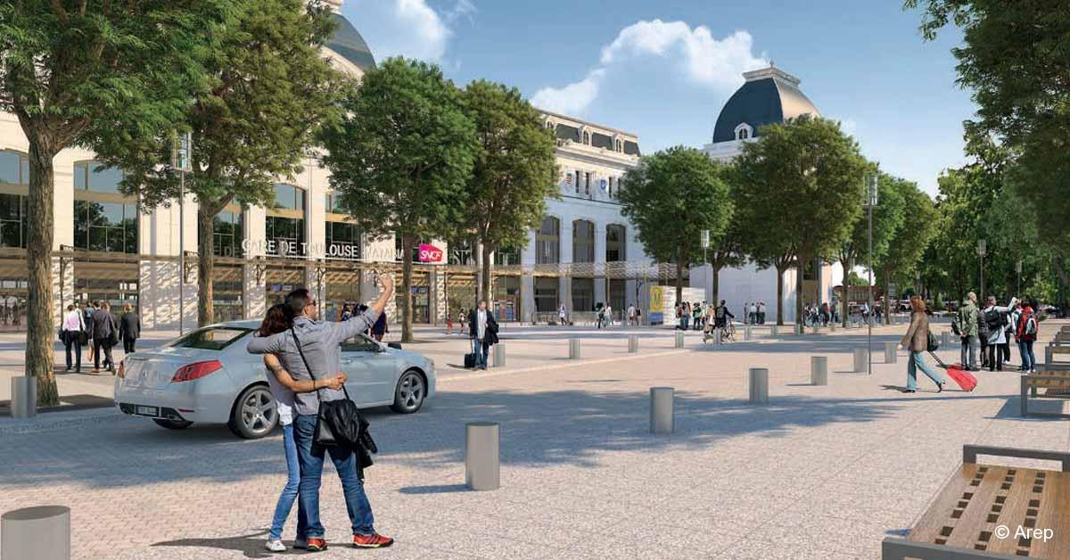 Toulouse. Une nouvelle ambition autour de la gare 4 © Arep