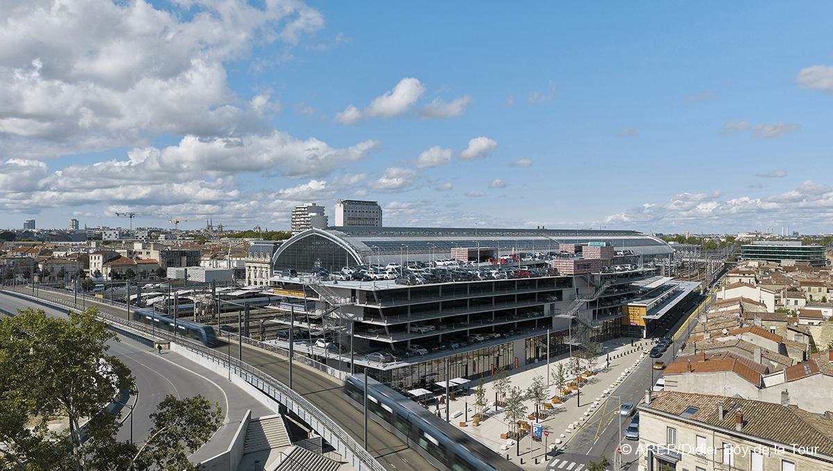 Nouvelle-Aquitaine. Bordeaux : la gare aux deux visages 1 © AREP/Didier Boy de la Tour