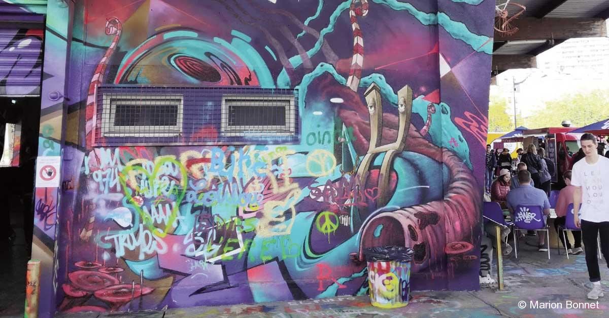 Paris. Quand la SNCF popularise l’art vandale 1 © Marion Bonnet