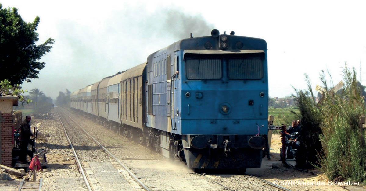 Télévision, Arte. Le delta du Nil vu du train 1 © SWR/Alexander Schweitzer