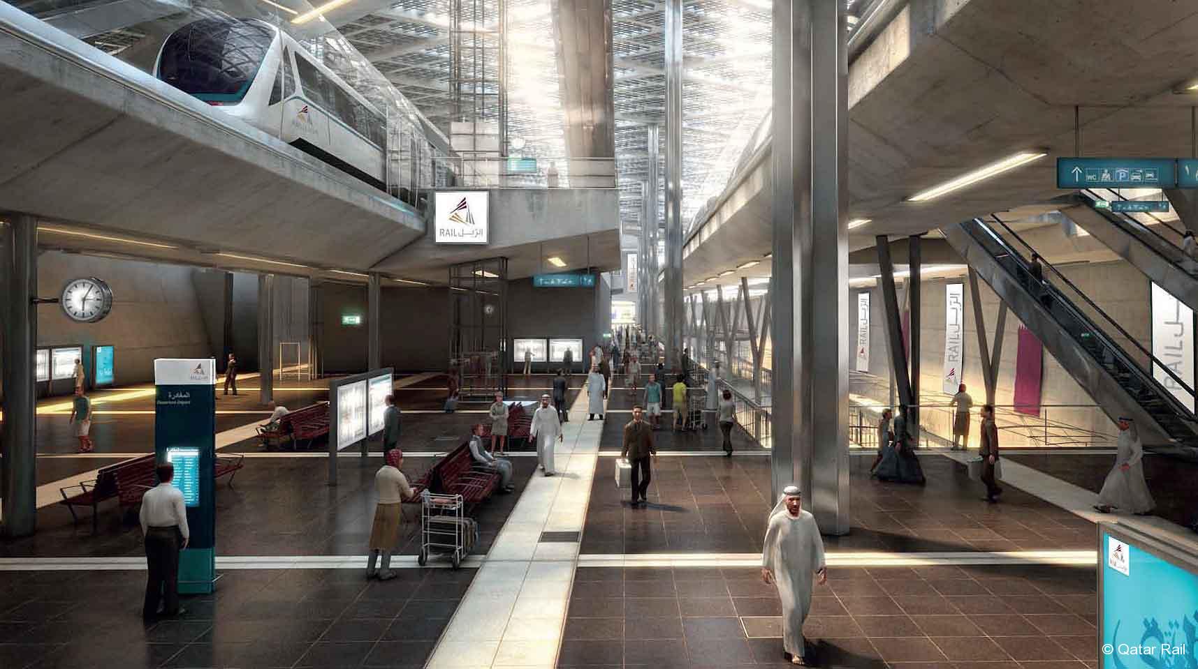 Bientôt des métros dans le monde entier 14 © Qatar Rail