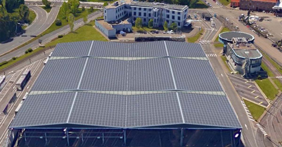 Des panneaux photovoltaïques sur les dépôts des tramways de Strasbourg 10 Des panneaux photovoltaïques sur les dépôts des tramways de Strasbourg