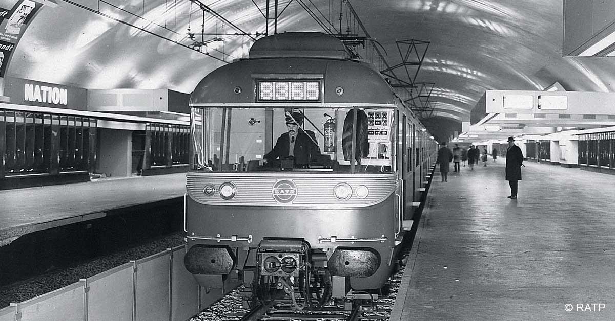 Anniversaire. Le RER avant le RER 8 © RATP