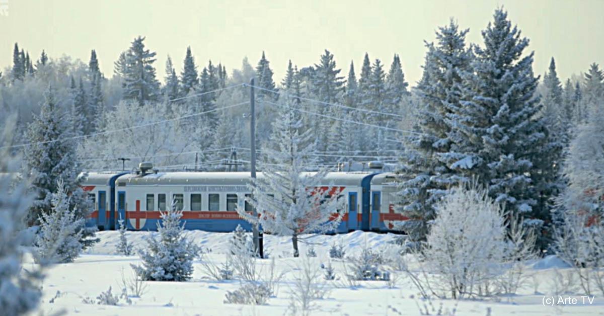 Arte. Un train-hôpital dans l’immensité sibérienne 1 (c) Arte TV