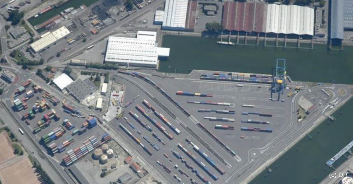 Auvergne-Rhône-Alpes. Le fret ferroviaire boosté au port de Lyon 6 (c) DR