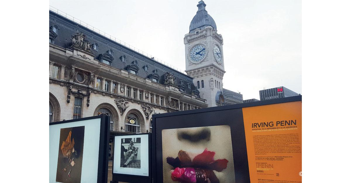 Paris. La gare de Lyon célèbre le 100e anniversaire d’Irving Penn 1 © Mikael Lannoy