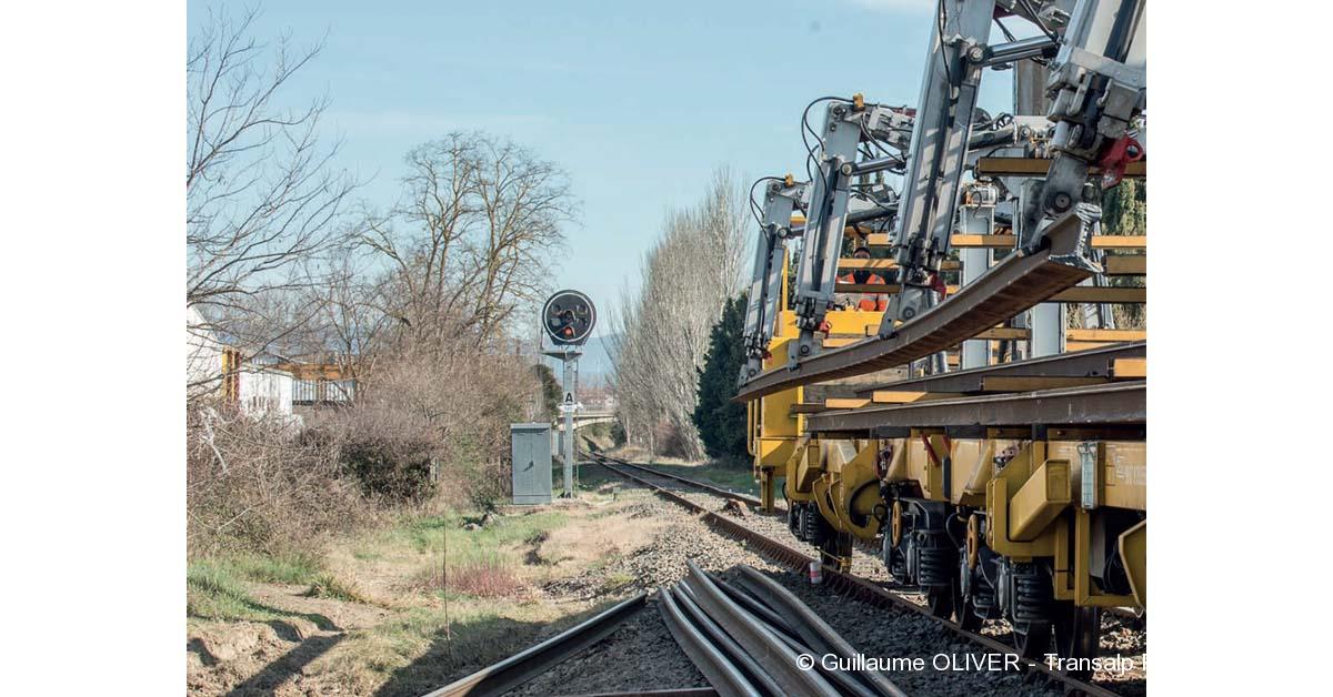 Infra. SNCF Réseau poursuit sur sa lancée en 2018 6 © Guillaume OLIVER - Transalp Renouvellement