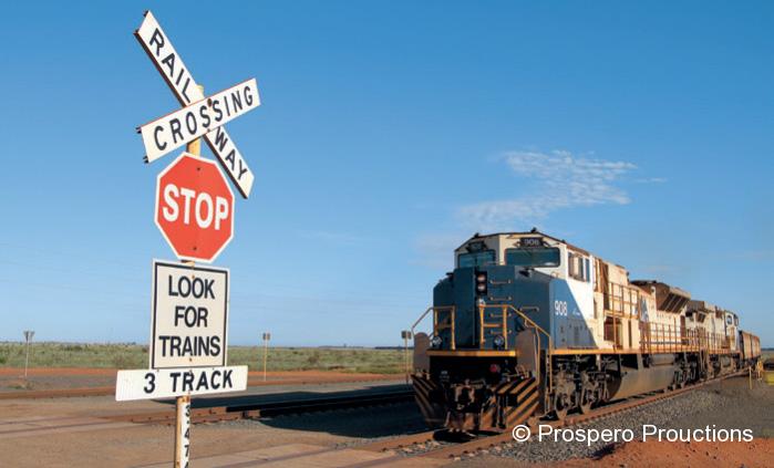 TV. Australie Express, des trains à l’échelle d’un pays continent 12 © Prospero Prouctions