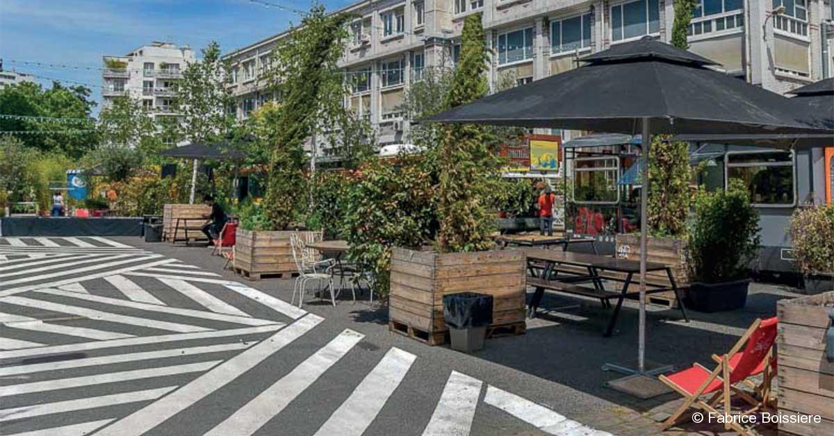 Paris. Ground Control investit l’intérieur de la Halle Charolais 8 © Fabrice Boissiere