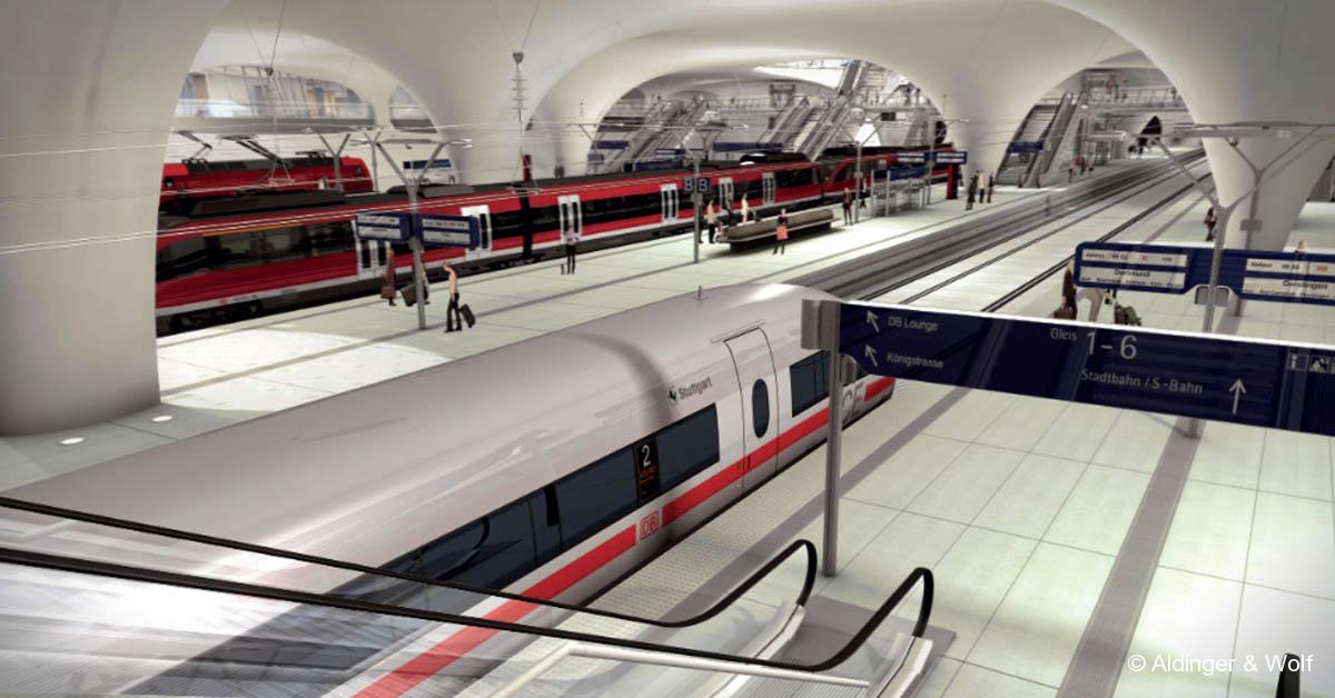 Allemagne. Stuttgart 21 menacé de fiasco 2 © Aldinger & Wolf