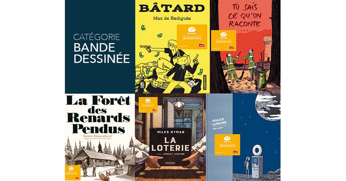 Prix Polar SNCF 2018. Quand 9e art rime avec polar 2 Prix Polar SNCF 2018. Quand 9e art rime avec polar