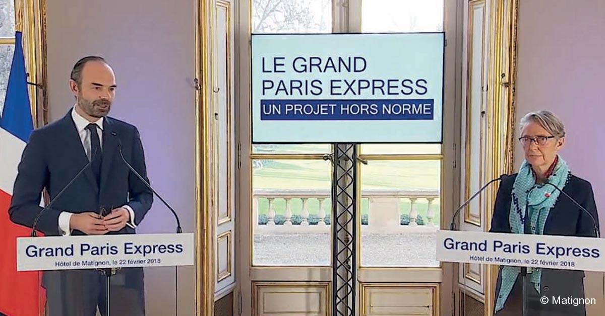 Grand Paris Express. La moitié de la vérité 1 © Matignon
