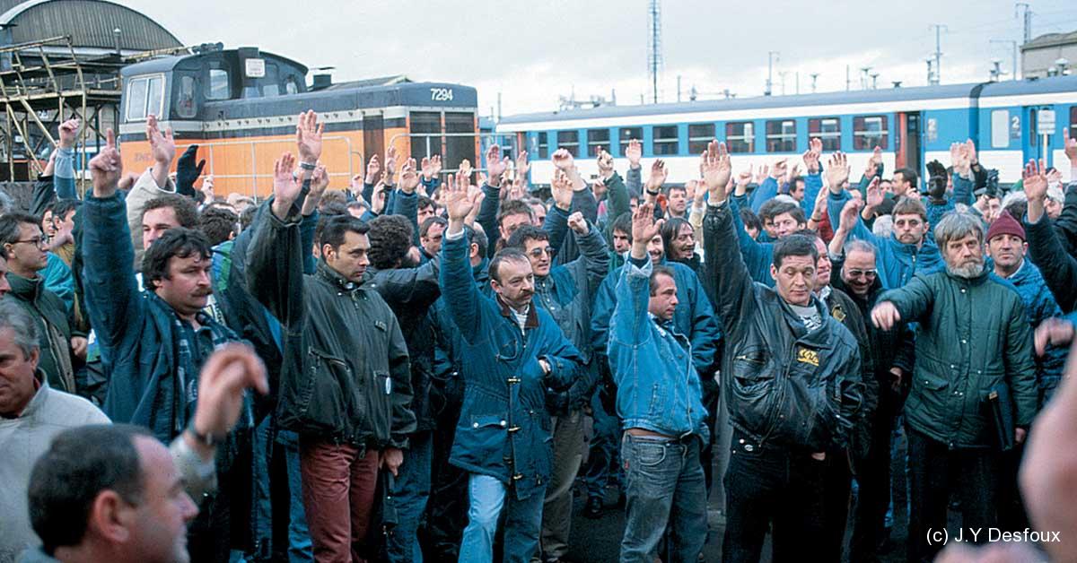 Il était une fois dans La Vie du Rail - 11) Il y a 23 ans, jours de colère 16 (c) J.Y Desfoux