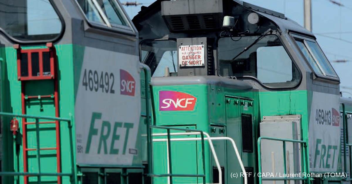 Fret ferroviaire. Élisabeth Borne trace les grandes lignes du plan de relance 1 (c) RFF / CAPA / Laurent Rothan (TOMA)