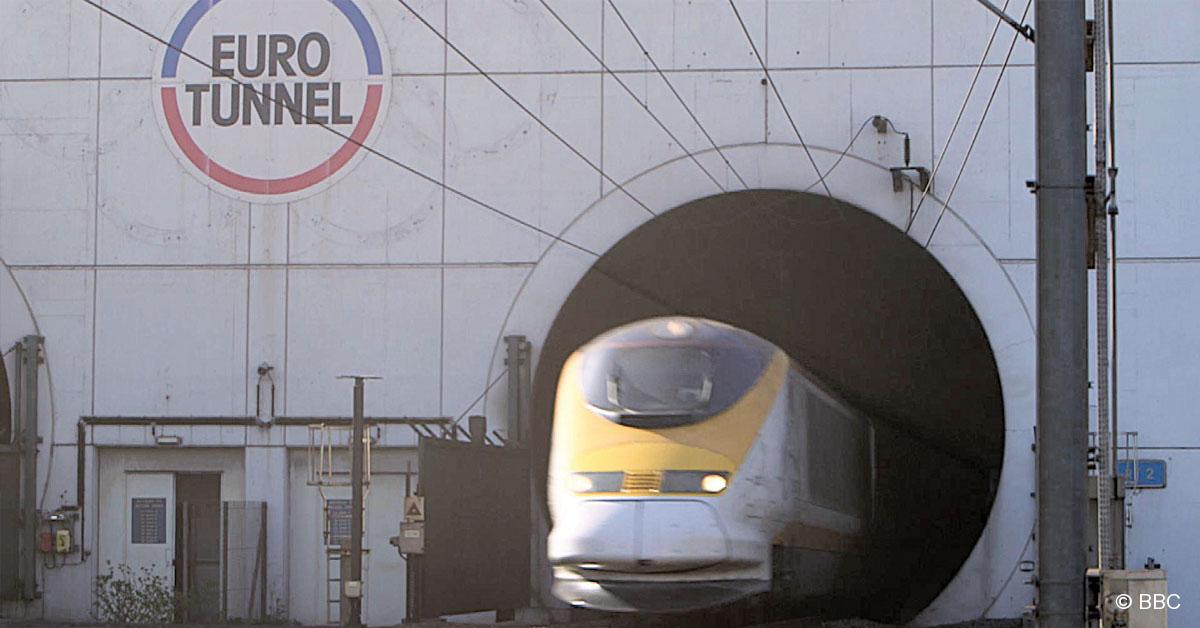 RMC Découverte. L’aventure du tunnel sous la Manche 1 © BBC
