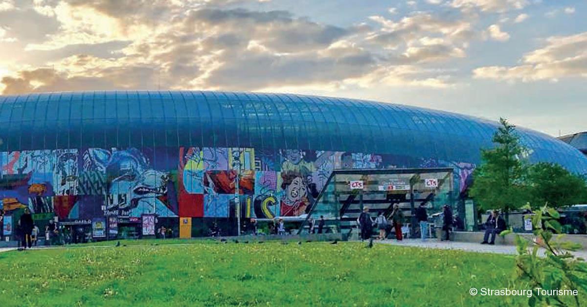 Strasbourg. Deux artistes new-yorkais livrent une fresque géante pour la gare 1 © Strasbourg Tourisme