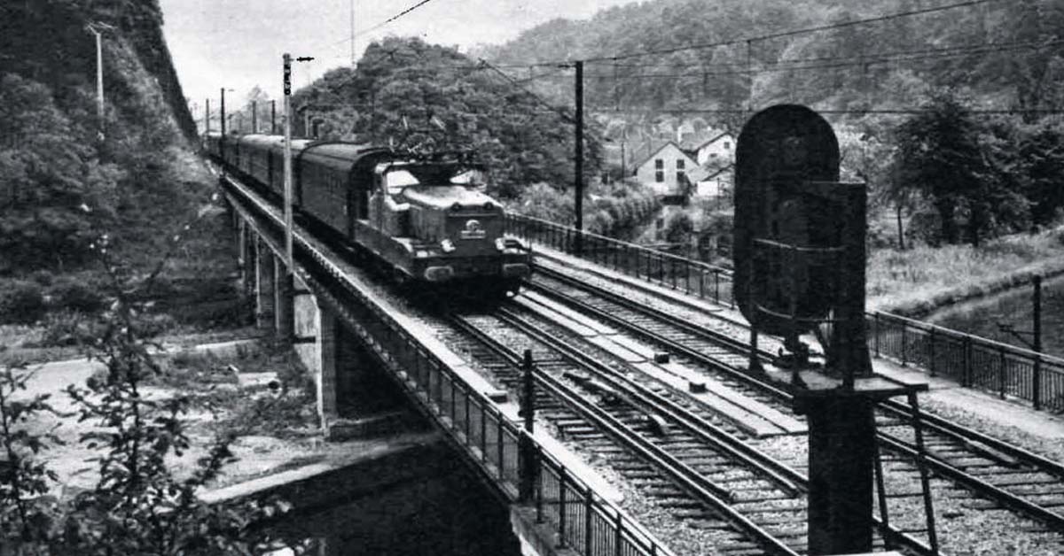 Il était une fois dans La Vie du Rail – 26)Paris - Strasbourg - Inauguration officielle de la ligne électrifiée le 9 juillet 1962 1 Il était une fois dans La Vie du Rail – 26)Paris - Strasbourg - Inauguration officielle de la ligne électrifiée le 9 juillet 1962