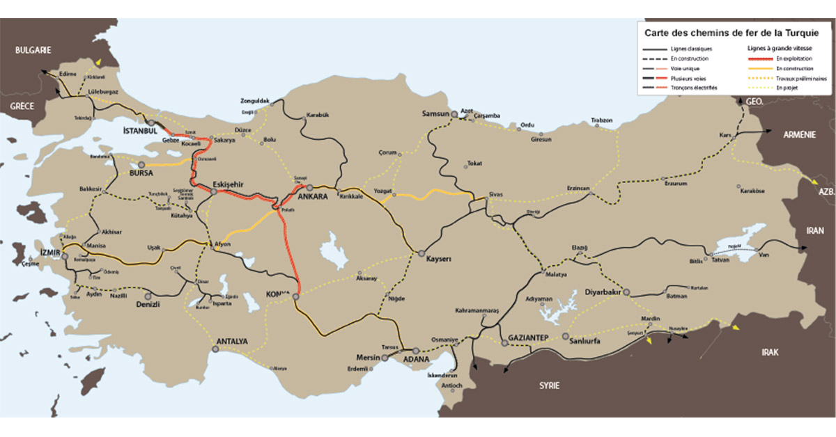 Turquie. La grande vitesse aux portes d’Istanbul 14 Turquie. La grande vitesse aux portes d’Istanbul