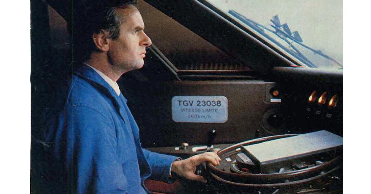 Il était une fois dans la Vie du Rail - 31) Conduire le TGV 1 © DR