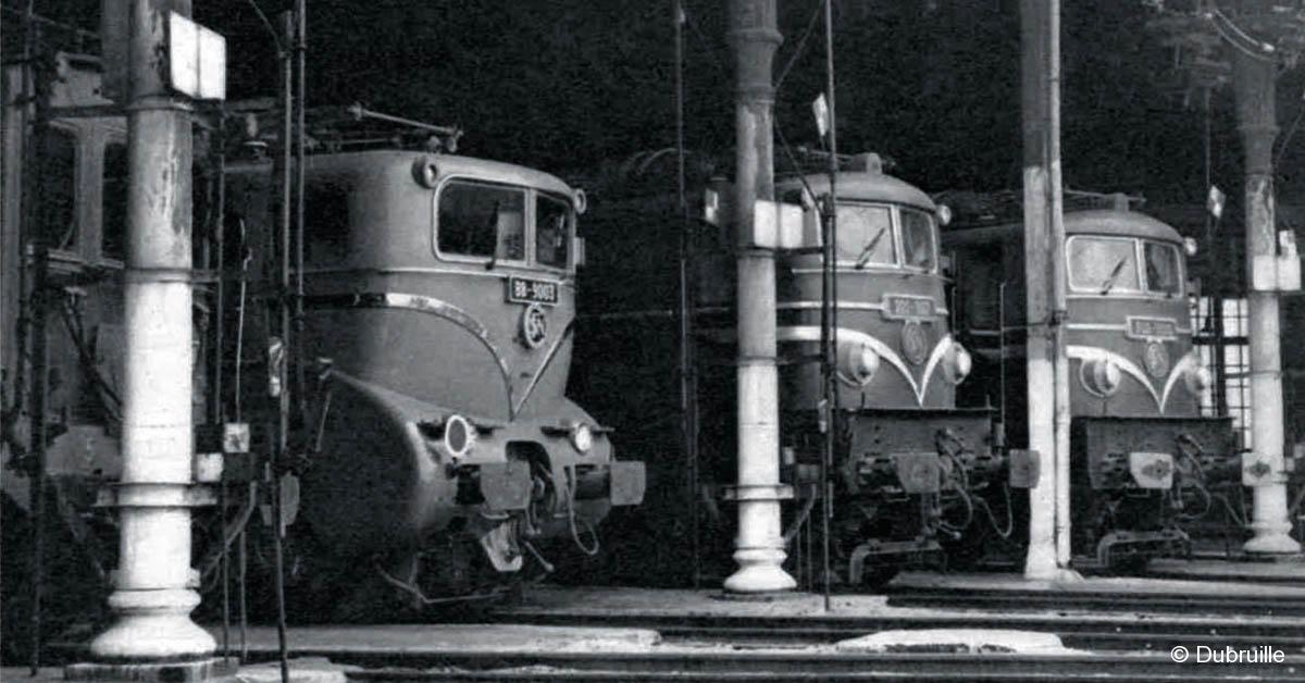 Il était une fois dans la Vie du Rail - 29) Le dépôt de Paris-Lyon … où naît le Mistral 1 © Dubruille