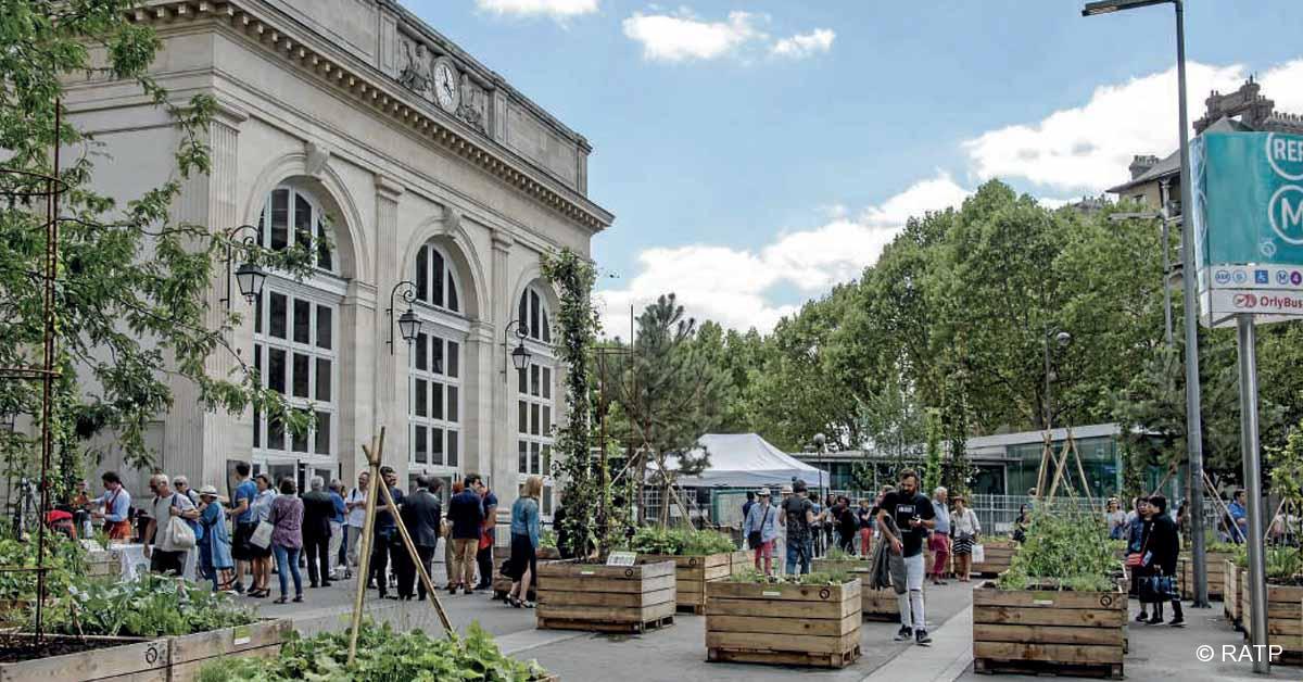Paris. La gare de Denfert-Rochereau se met au vert 2 © RATP
