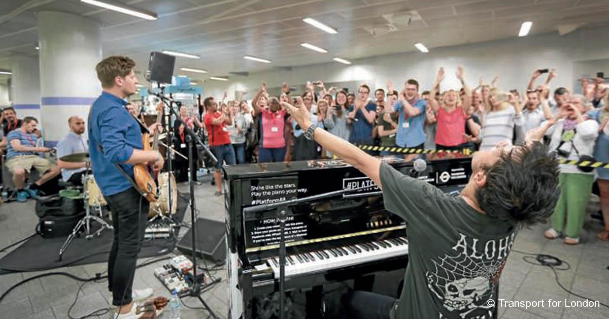 Londres Session jazz avec Jamie Cullum 1 © Transport for London
