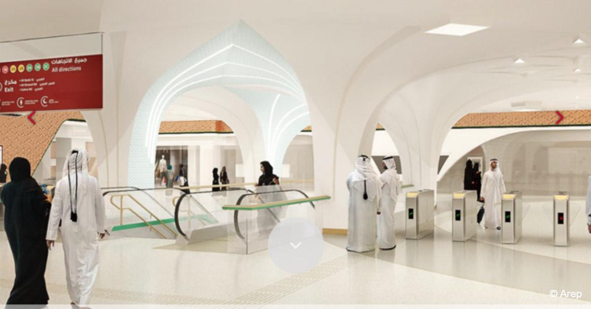 Match franco-français dans le Golfe : RATP 2 - Keolis 1 14 © Arep