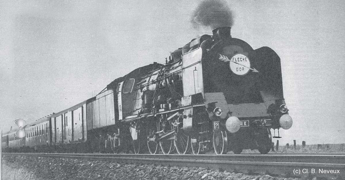 Il était une fois dans la Vie du Rail – 34) La course ultime et triomphale. La dernière "Pacific" française 1 (c) Cl. B. Neveux
