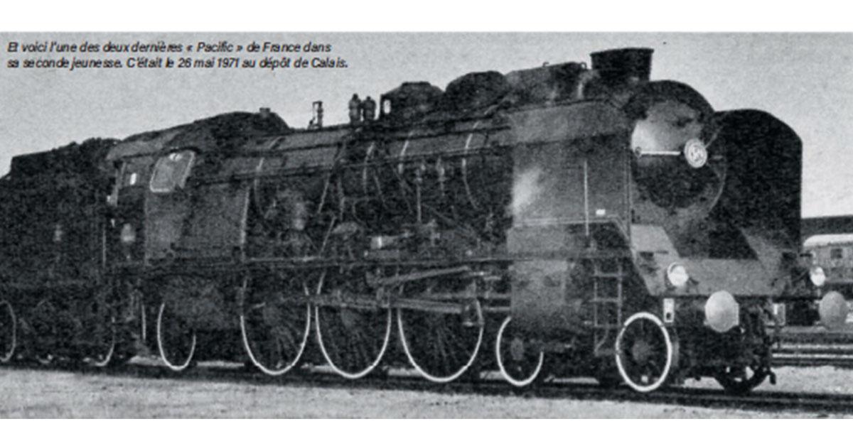 Il était une fois dans la Vie du Rail – 35) À Paris-Nord. Le dernier voyage de la Pacific 8 © Bonnel
