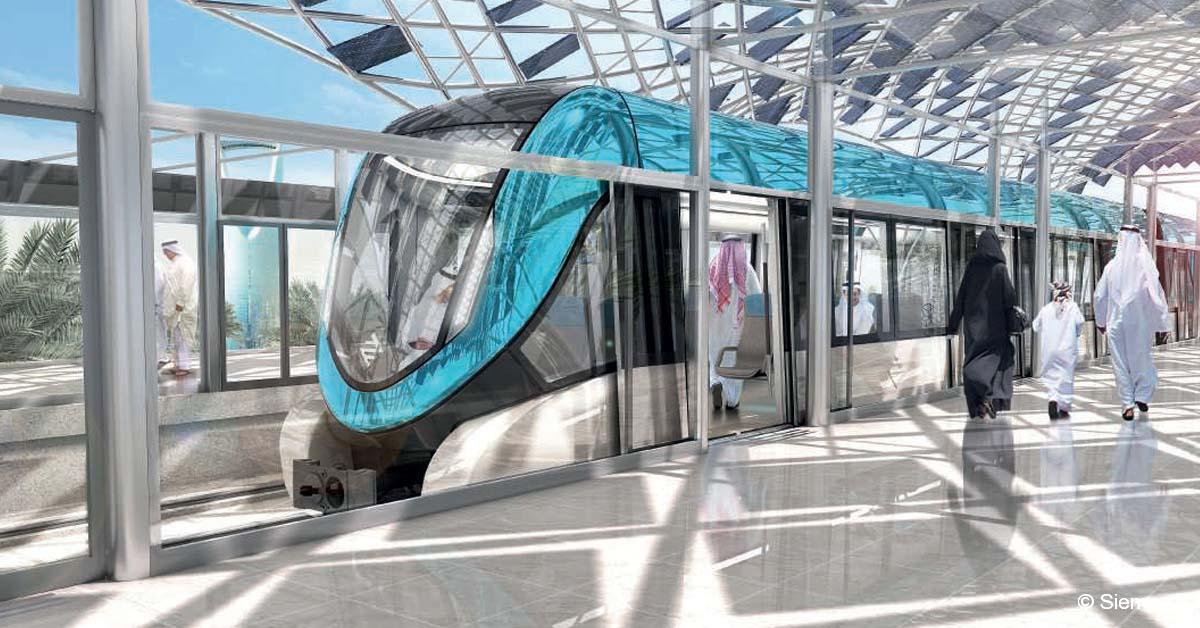 Arabie saoudite. La RATP remporte les lignes 1 et 2 du métro de Riyad. 12 © Siemens
