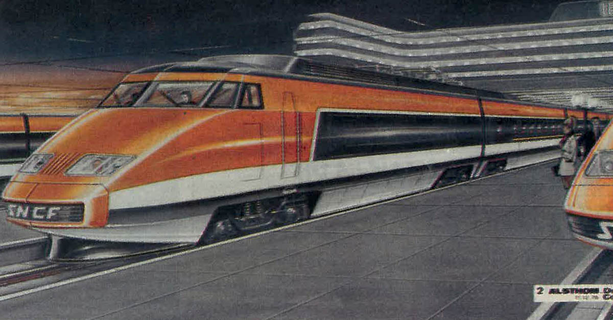 Il était une fois dans La Vie du Rail 38) Comment est né le TGV. Les cartons de Jacques Cooper 12 Il était une fois dans La Vie du Rail 38) Comment est né le TGV. Les cartons de Jacques Cooper