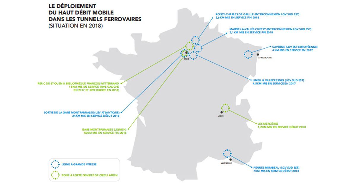Technologie. De plus en plus de tunnels ferroviaires connectés au haut débit 6 © SNCF Réseau