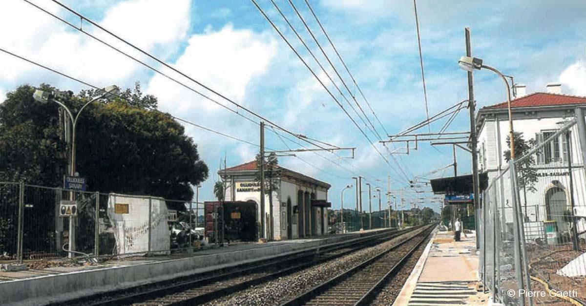 Paca. Travaux de renouvellement de voie sur Toulon - Marseille 1 © Pierre Gaetti