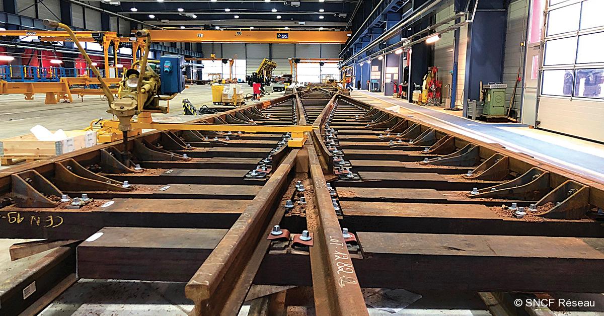 SNCF Réseau. Un nouvel atelier Horizon dédié aux appareils de voie 8 © SNCF Réseau