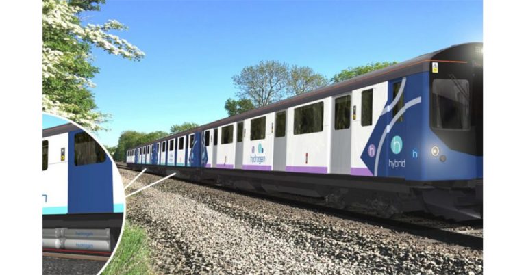 Un troisième projet de train à hydrogène en Grande-Bretagne. 16 © Vivarail