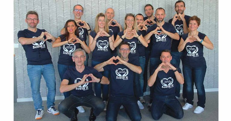 Don d’organes. Les cheminots au départ de la Course du coeur 18 © DR