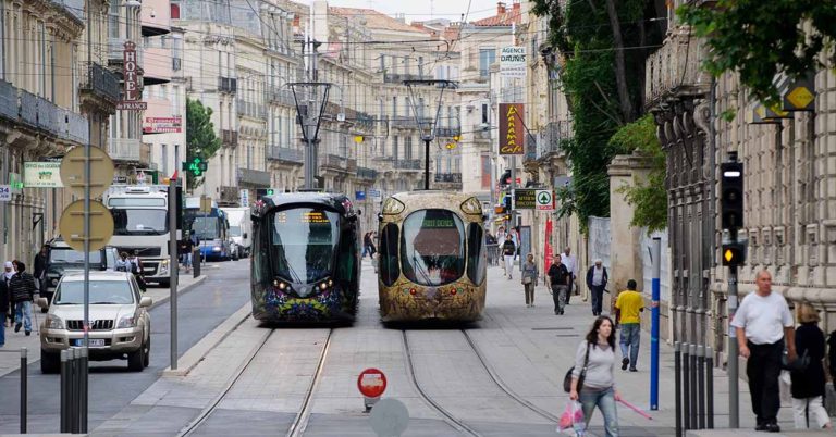 Le plus beau tramway de France se trouve à Montpellier 2 © MEDDE - Arnaud Bouissou